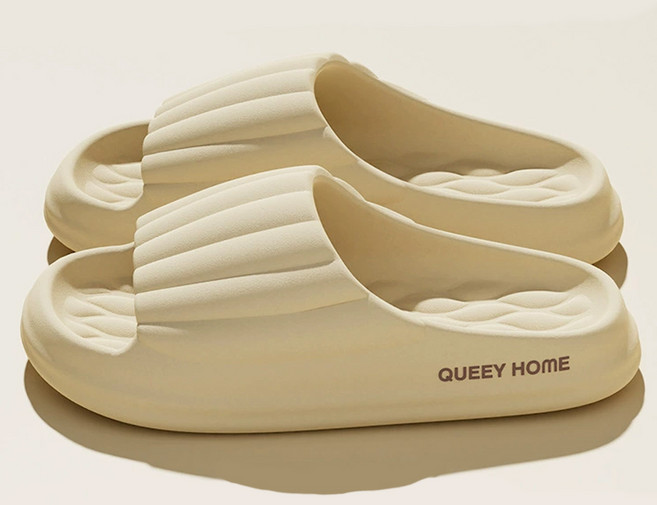 메이프린 푹신한 거실 슬리퍼 무소음 구름 실내화