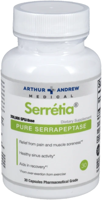 아서앤듀류메디컬 세라티아 Serretia Serrapeptase 세라펩타제 캡슐 30정, 1개 - 쿠팡