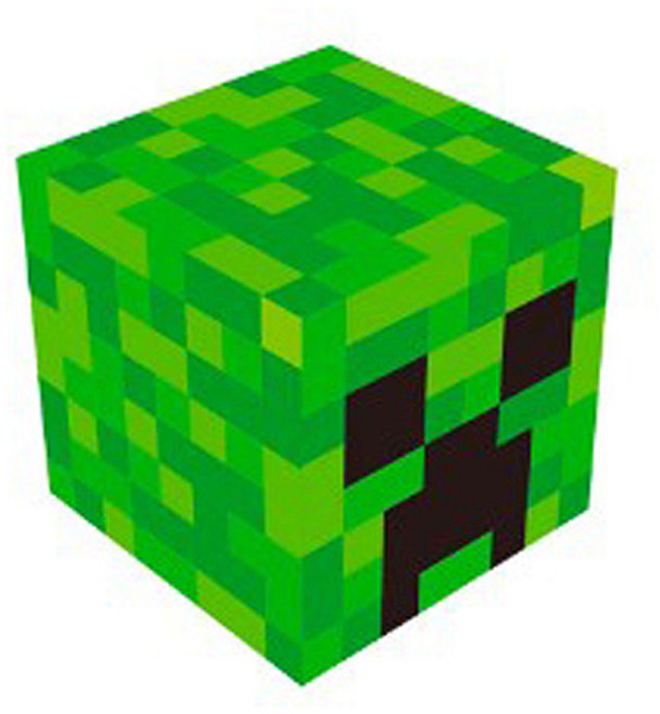 BEACON 마인크래프트 TNT 무드등 라이트박스 7종, 크리퍼페이스