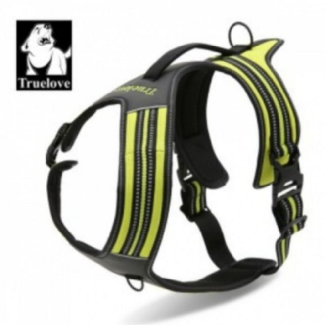 트루러브 TLH5551 대형견용 가슴줄(그린 S), 상품선택, 상세페이지 참조