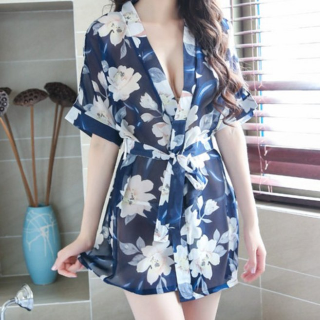 印花和服 情趣浴衣 角色扮演服 性感睡衣