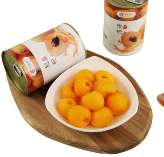 비파열매 통조림, 4개, 425g