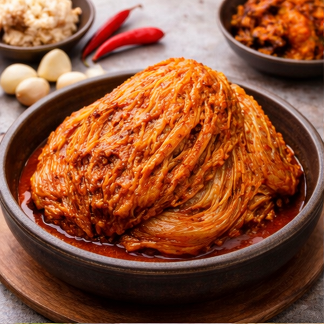 [광주김치]숙성 끝판왕 묵은지 전라도 전통 김치 깊은맛 포기김치, 1개, 1kg