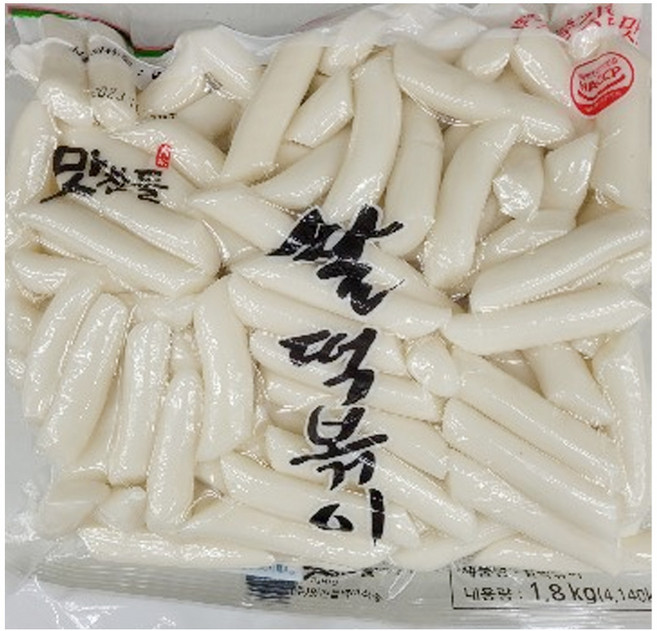 [업소용식자재]4QBG-(냉장) 맛찬들 쌀떡볶이떡 1.8kgx2, 4QBG-(냉장) 맛찬들 쌀떡볶이떡 1.8kgx2