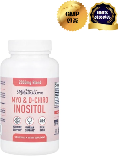 FairhavenHealth 미오 d카이로 이노시톨 캡슐 120정, 1개 - 쿠팡