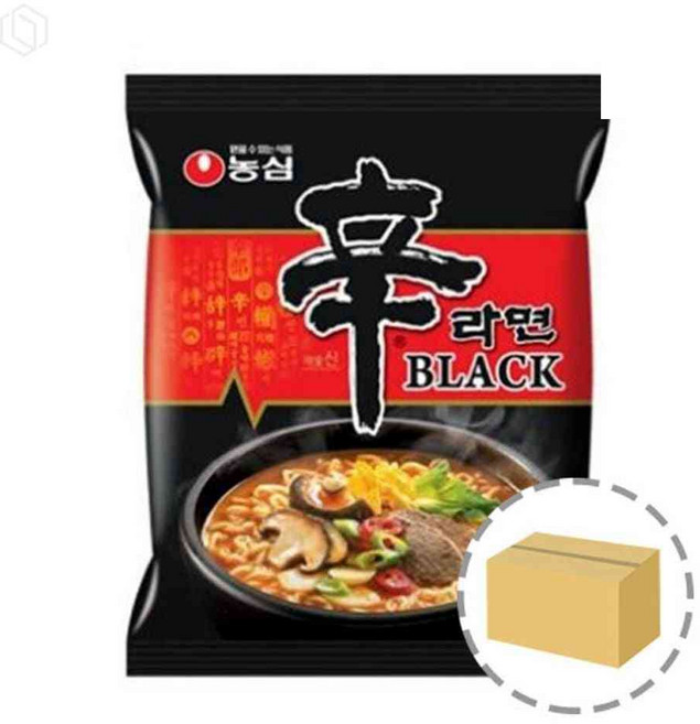 신라면 블랙 32봉 농심 1BOX, 1박스