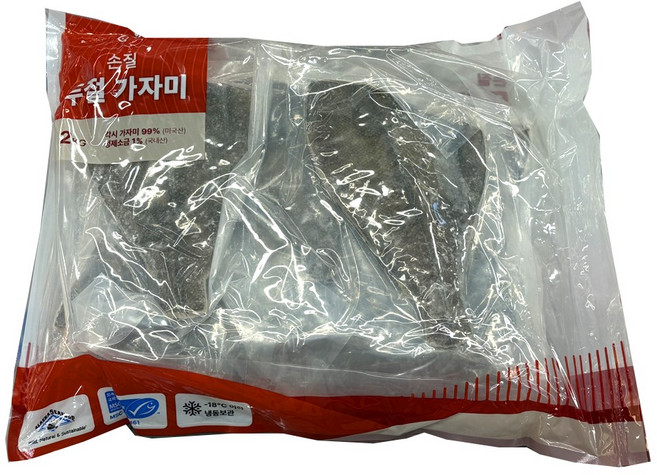 코스트코 손질 두절 가자미 /냉동 생선구이 반찬, 1개, 2kg