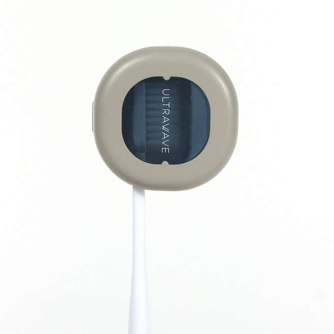 울트라웨이브 휴대용 무선 UVC LED 칫솔살균기, TS-ZERO, 밀크그레이