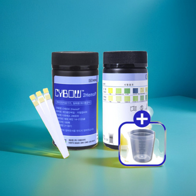 단백뇨 검사지 소변 진단 검사 지 스틱 키트 4종, 1개