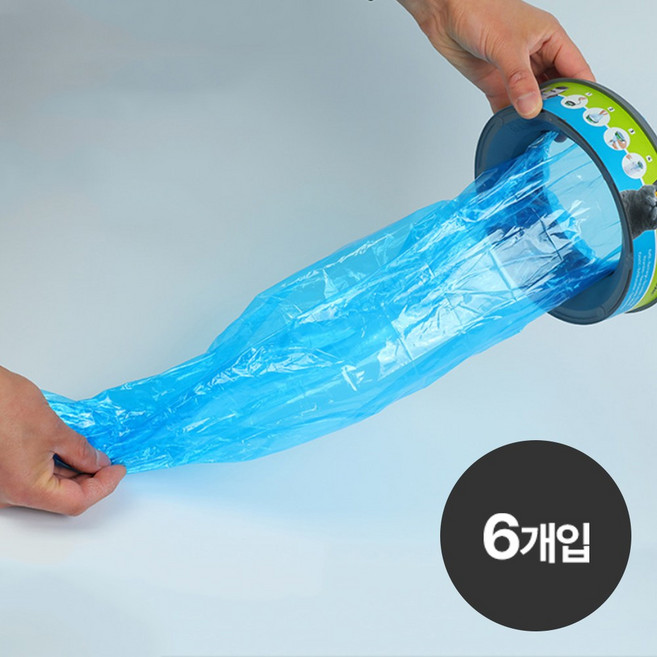 리터락커 호환 리필 에어씰 비닐, 블루, 6개