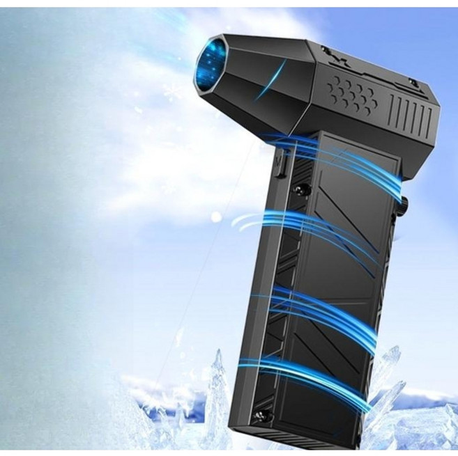 초강력 미니 에어건 제트건 X3PRO 에어 크로스건 터보팬 강력 먼지제거 휴대용, 01.X6(6000mAh) 기본세트