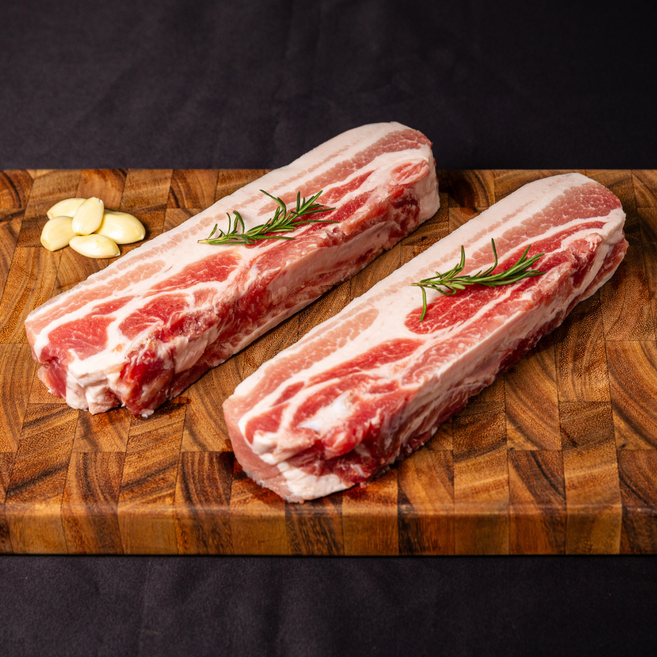 삼겹살 목살 돼지고기 구이용, 구이용 삼겹살, 500g, 1개