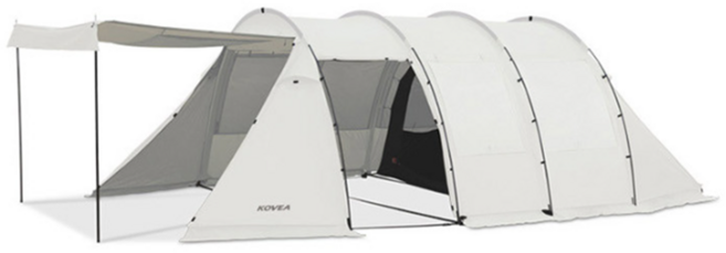 코베아 몬스터 텐트, 아이보리, 4인용