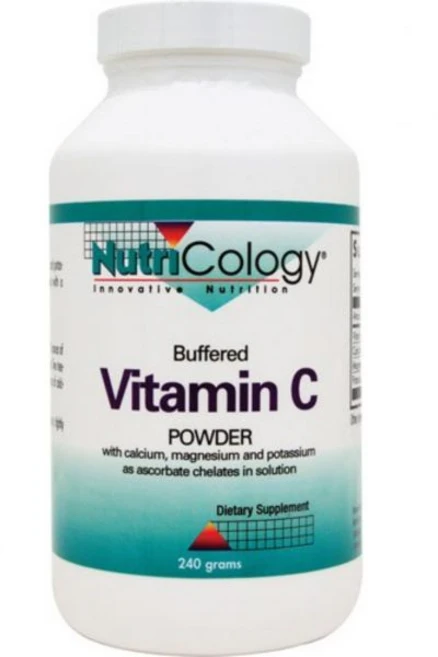 NutriCology 뉴트리콜로지 버퍼드 비타민C 240g 파우더 건강유지 영양제, NutriCology 뉴트리콜로지 버퍼드 비타민C 24, 1개 - 쿠팡