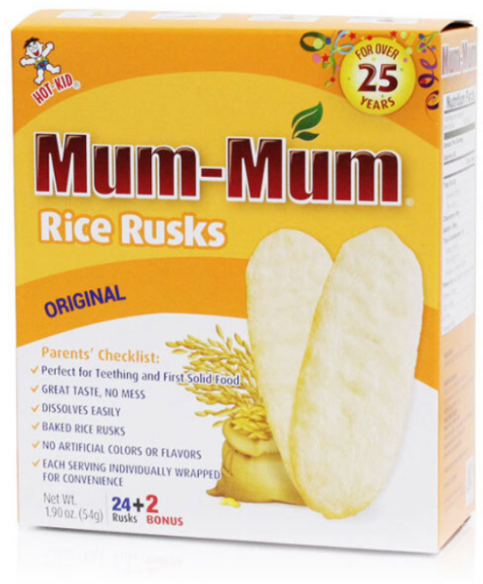 멈멈 쌀과자, 오리지날, 54g, 2개