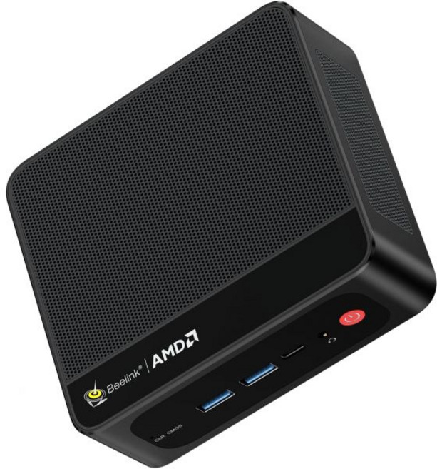 빌링크 SER5 미니 PC AMD 라이젠 5 5500U최대 4.0GHz 6코어12스레드 데스크탑 컴퓨터 16GB DDR4 램 500GB NVMe SSD 소형 게이밍 4K60Hz, SER5 16G/500G/5500U, 1개