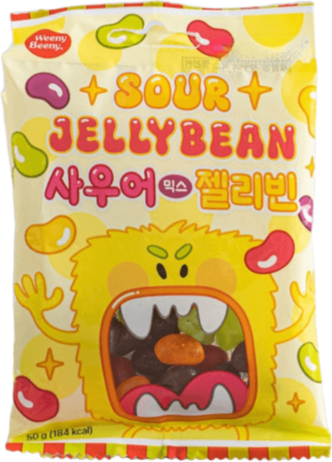 사우어 믹스 젤리 빈 50g, 단일선택, 1개