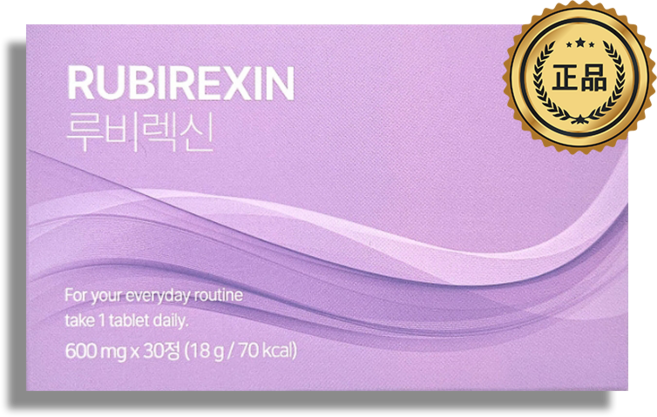 루비렉신 프리미엄 솔루션 600mg x 30정, 1