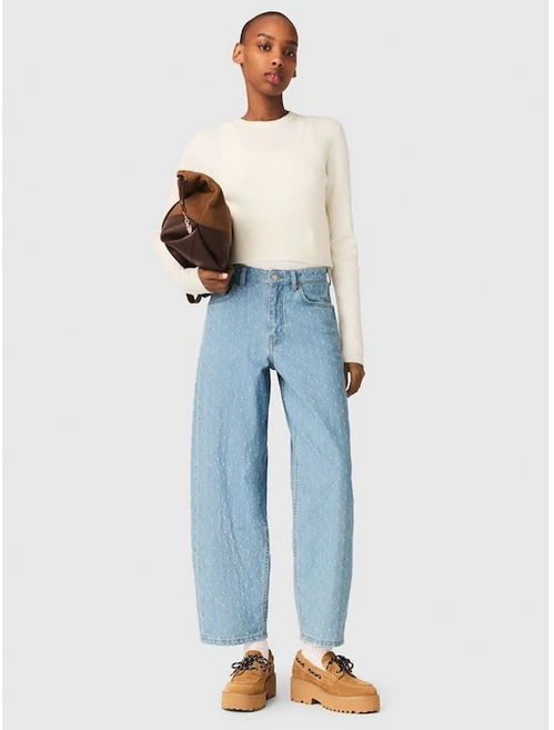 Pullover with jewelled buttons - Ecru 1187712 - 쿠팡