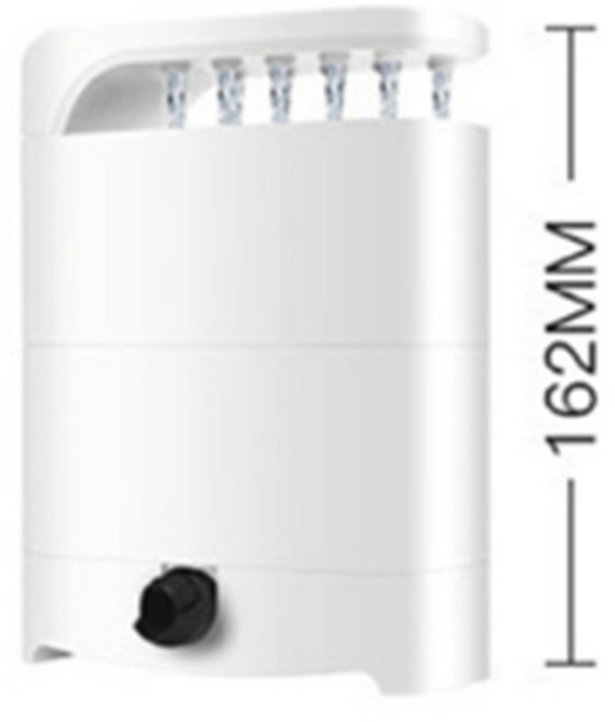 2단 거북이똥 구피 여과기 어항 집똥기 배면 저면, 1개