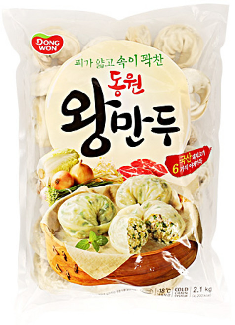 왕만두2.1kg/동원-3개, 3개, 2.1kg