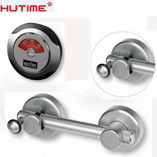 휴타임 N207 막대 장애우용 큐비클 화장실 잠금쇠 잠금장치, 1개