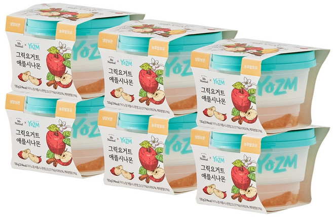 요즘 그릭요거트 애플시나몬