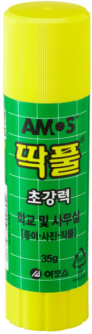 아모스 1200 딱풀, 35g, 12개