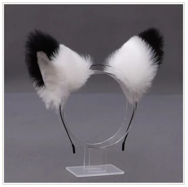 로리타 동물 고양이 여우 귀 머리 고리 코스프레 소녀 할로윈 애니메이션 머리띠 모자를 쓰고 있죠 헤어 액, 13 Chroma-A13