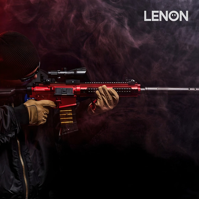 레논 탄피배출 M416 엠포 HK416 소총 스펀지총, 1개