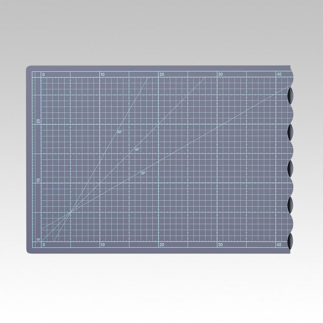 크로바 접이식 커팅 매트 재단매트 고무판 재단판, 1