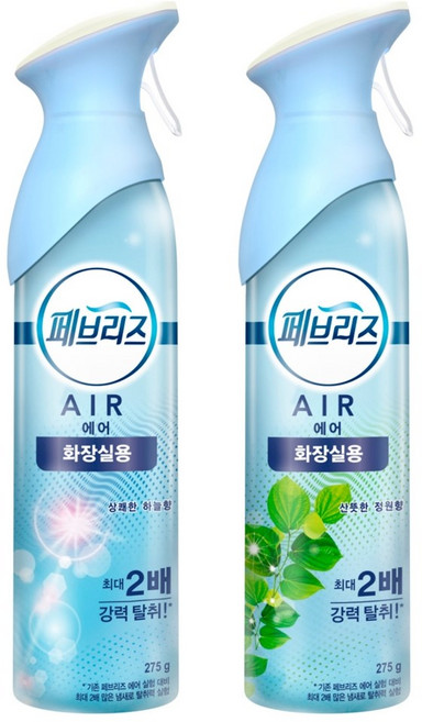 피앤지 페브리즈에어 공기 탈취제 화장실용 165g, 프레시스카이 165g, 1개