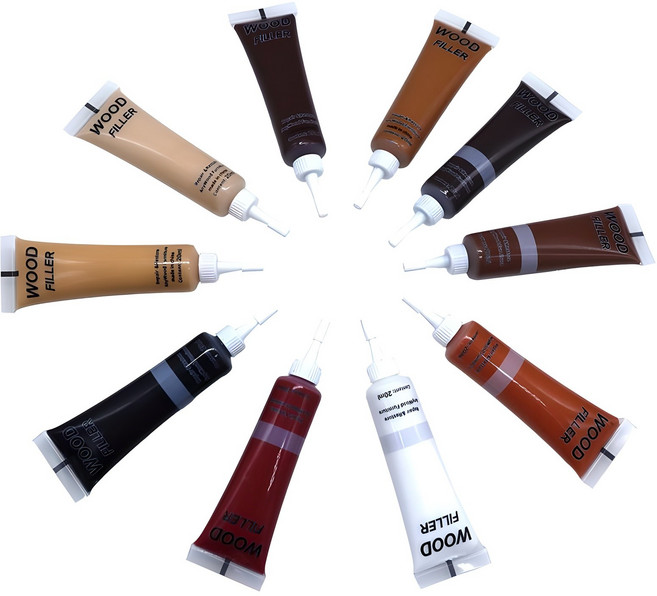 가구보수제 우드필러 마루보수 우드퍼티 메꾸미 20ml 10종세트, 1개