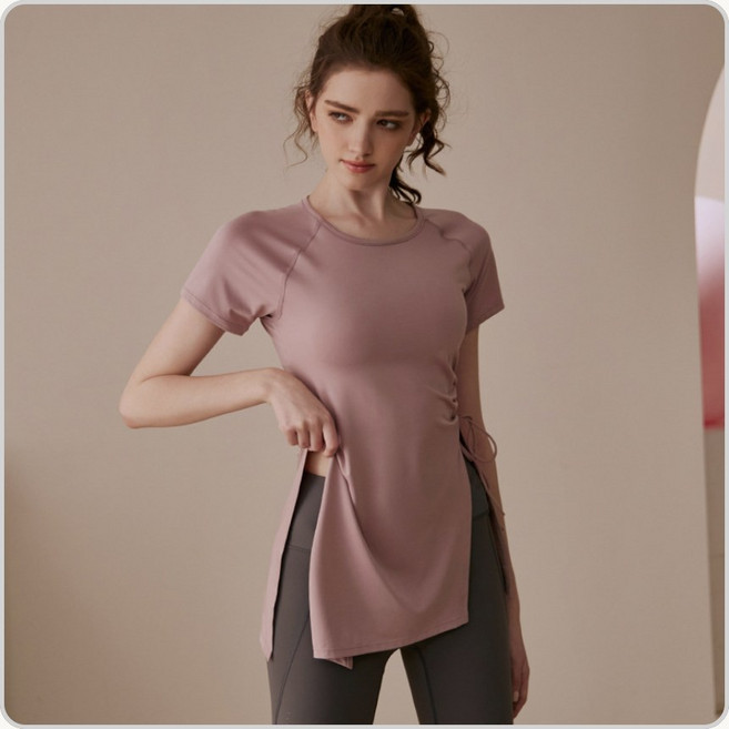 에쉬울프 요가 커버업 롱 티