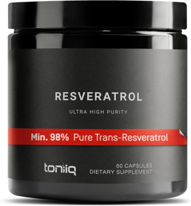Toniiq Resveratrol 토니크 레스베라트롤 60캡슐, 캡슐, 60정 - 쿠팡