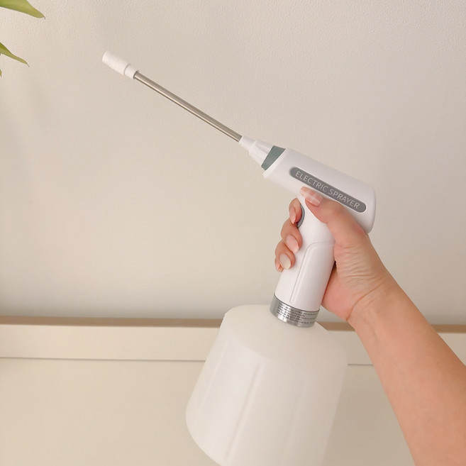 도마뱀 자동 분무기 크레 파충류 크레스티드게코 원예 충전식 전동 도마뱀분무기 분무, 1개, 1.5L