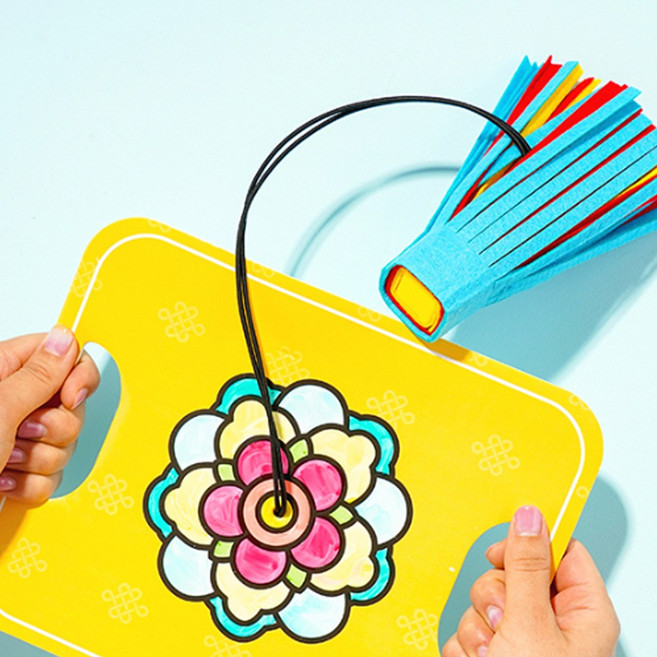 추석만들기 전통명절놀이 판제기치기 만들기세트, 폼보드판제기치기, 1세트