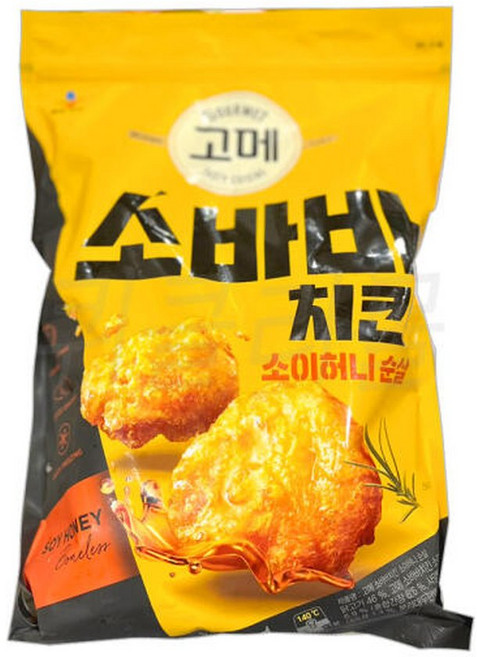 고메 소바바 치킨 소이허니 순살 1.1kg 코스트코 너겟, 1개