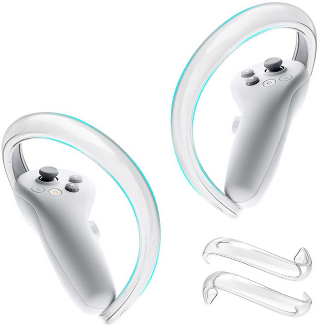 피코4 컨트롤러 링 실리콘 케이스 악세사리, 1개