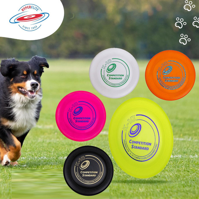 하이퍼플라이트 K-10 컴페티션 스탠다드 디스크 애견원반, K-10 CS 오렌지, 1개