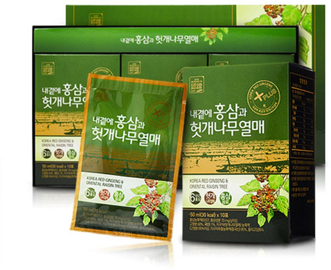 국산 홍삼 헛개나무 액상 음료 타우린 벌꿀 배 농축 30포 홍삼액 술먹고다음날 술깨는 면역 홈쇼핑 선물 음주후 회사원 성인 피로 원기 회복 음주전 사포닌 체력 기운 40대 50대, 30개, 50ml