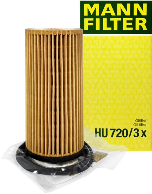 MANN FILTER 機油濾清器 高效過濾保護引擎 提升燃油效率, HU 720/3 x, 1個