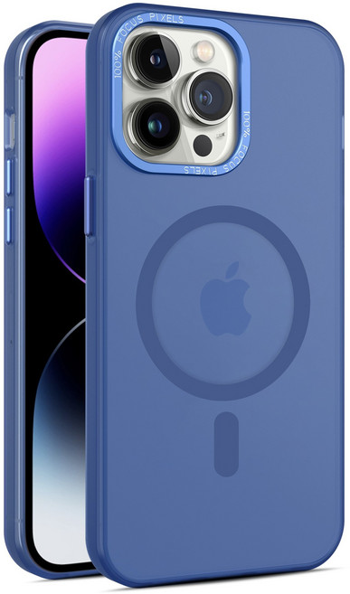 원더글라스 프레임 가드 슬림 매트 반투명 맥세이프 케이스