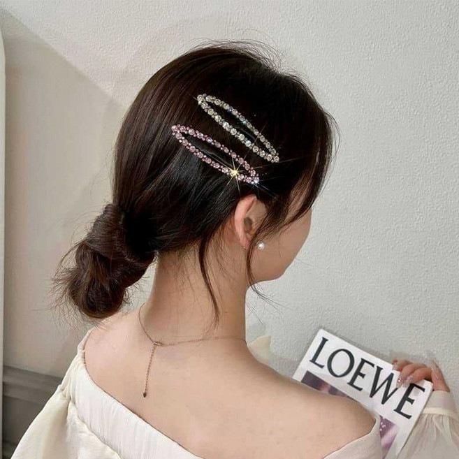 태미스 글림오벌 스냅 헤어핀 4종세트