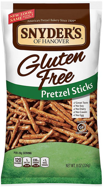 스나이더스 글루텐 프리 프레첼 스틱, 226g, 1개