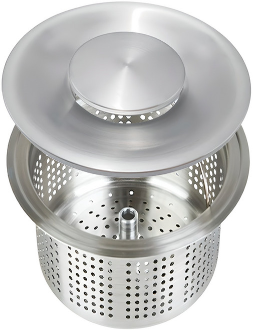 싱크대 배수구 탈수 거름망 + 스텐 싱크 커버 STS304, 1개