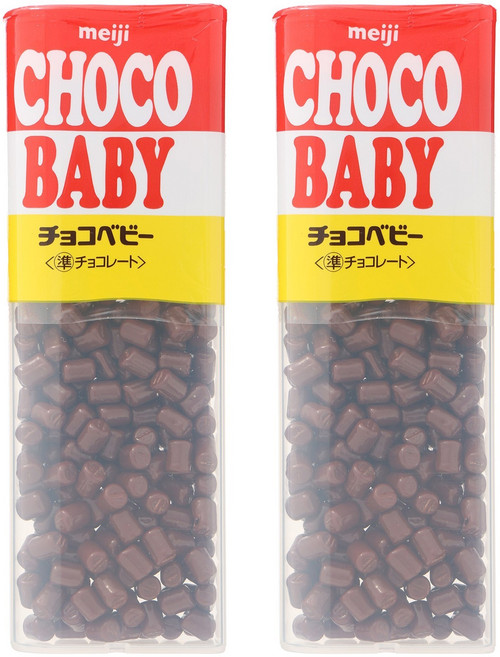 meiji 明治 Choco Baby迷你巧克力豆, 136g, 2個