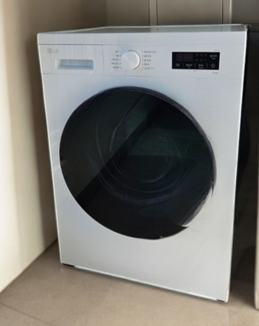 LG전자 25년 신모델 트롬 건조겸용 FY9WT 일반드럼세탁기 원룸세탁기 오피스텔 9KG, 블랙도어