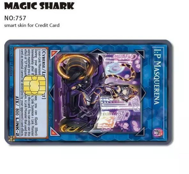 유희왕 삼환신 푸른눈의 백룡 교통 체크 은행 기후동행 카드 스티커 굿즈, 1개, D