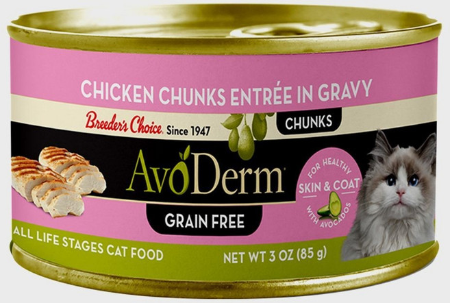 [유통기한] 아보덤 캣 그레인프리 치킨청크 85g exp25.08.03, 닭, 1개